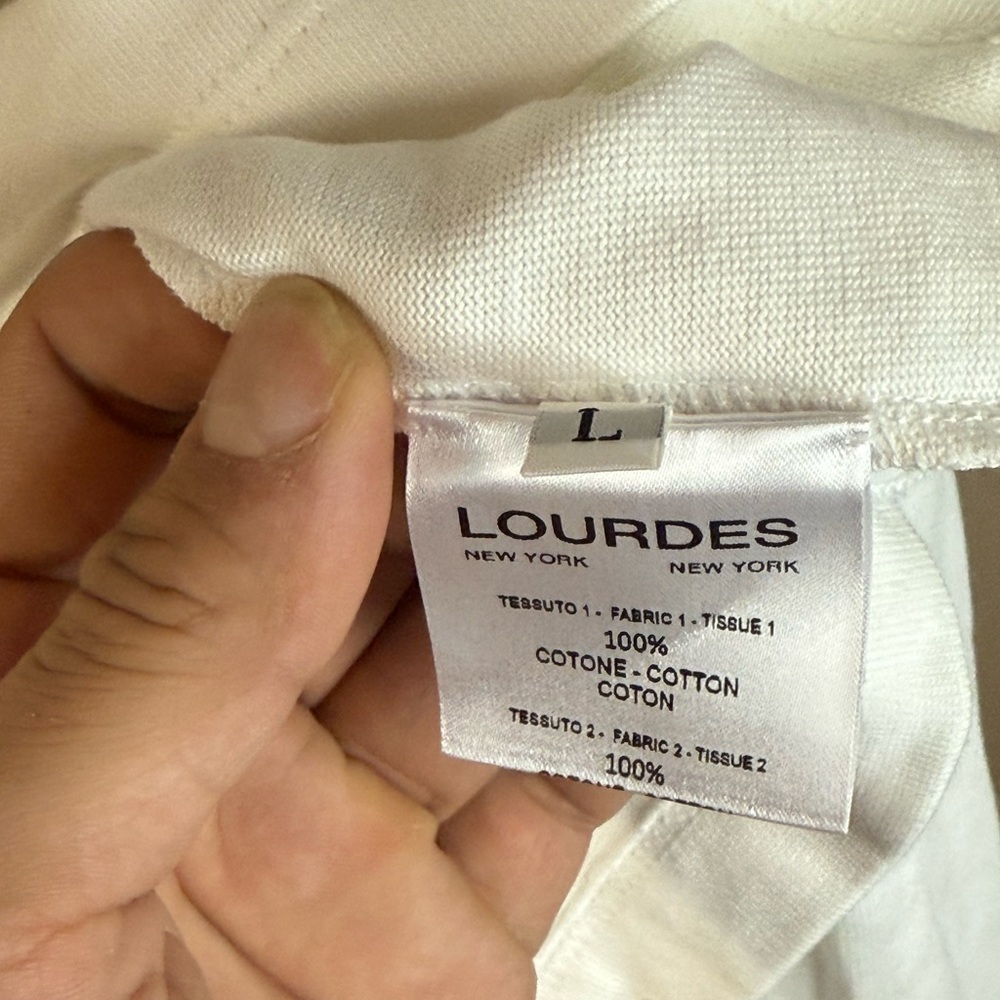 Lourdes White Long Sleeve Shirt - Picture 9 of 11